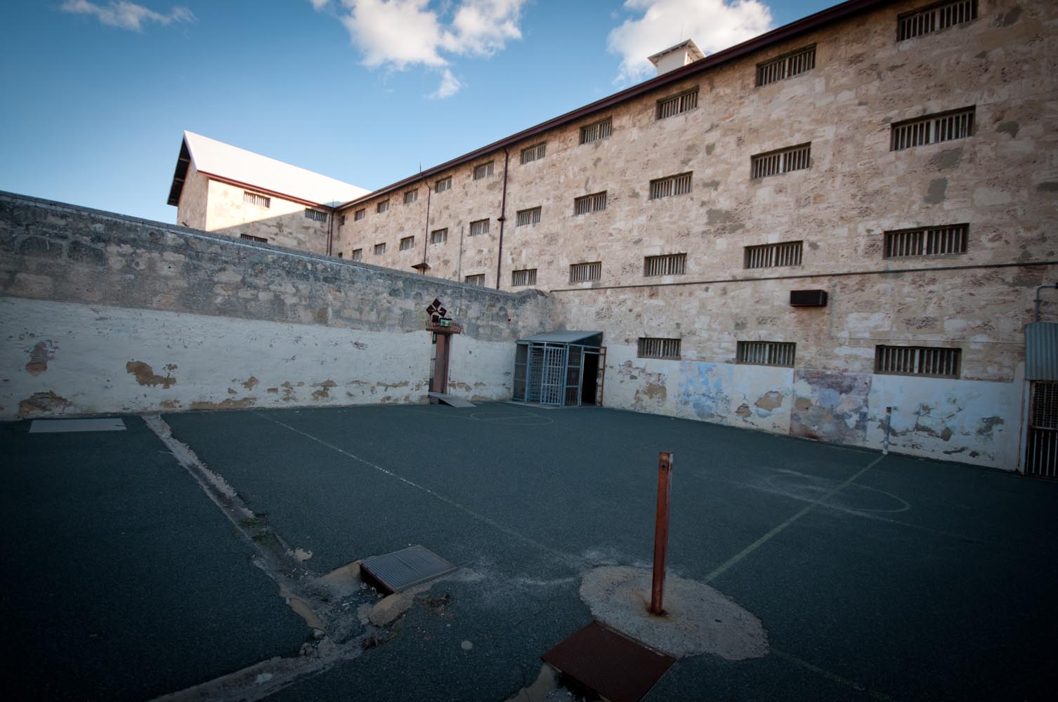 Fremantle Prison Yard Tom Thorpe Photography