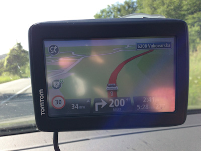 Drive straight 200 miles then turn right - easiest satnav instructions ever!